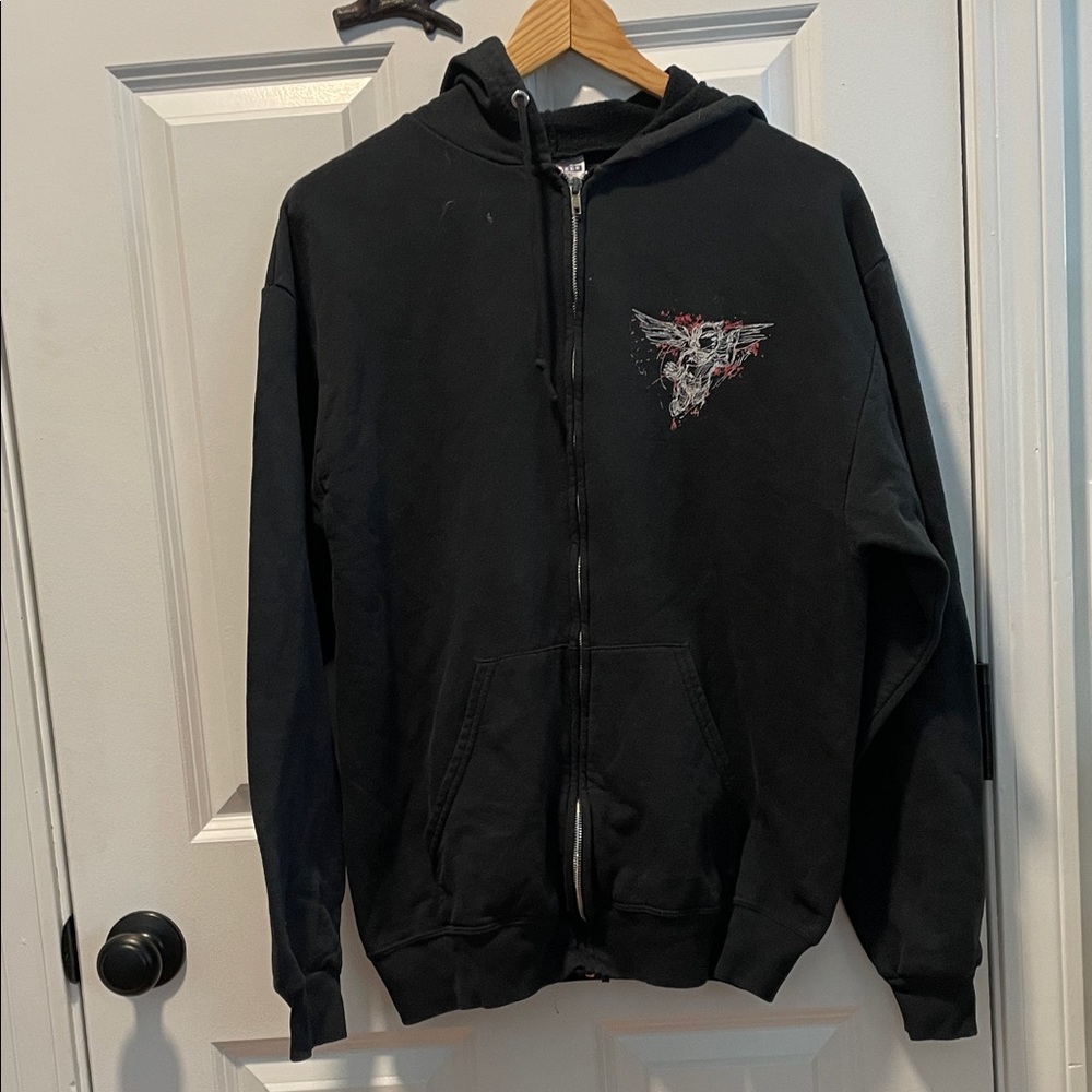 Black Hoodie From the punk/new wave/emo band The Static Age. Size Medium